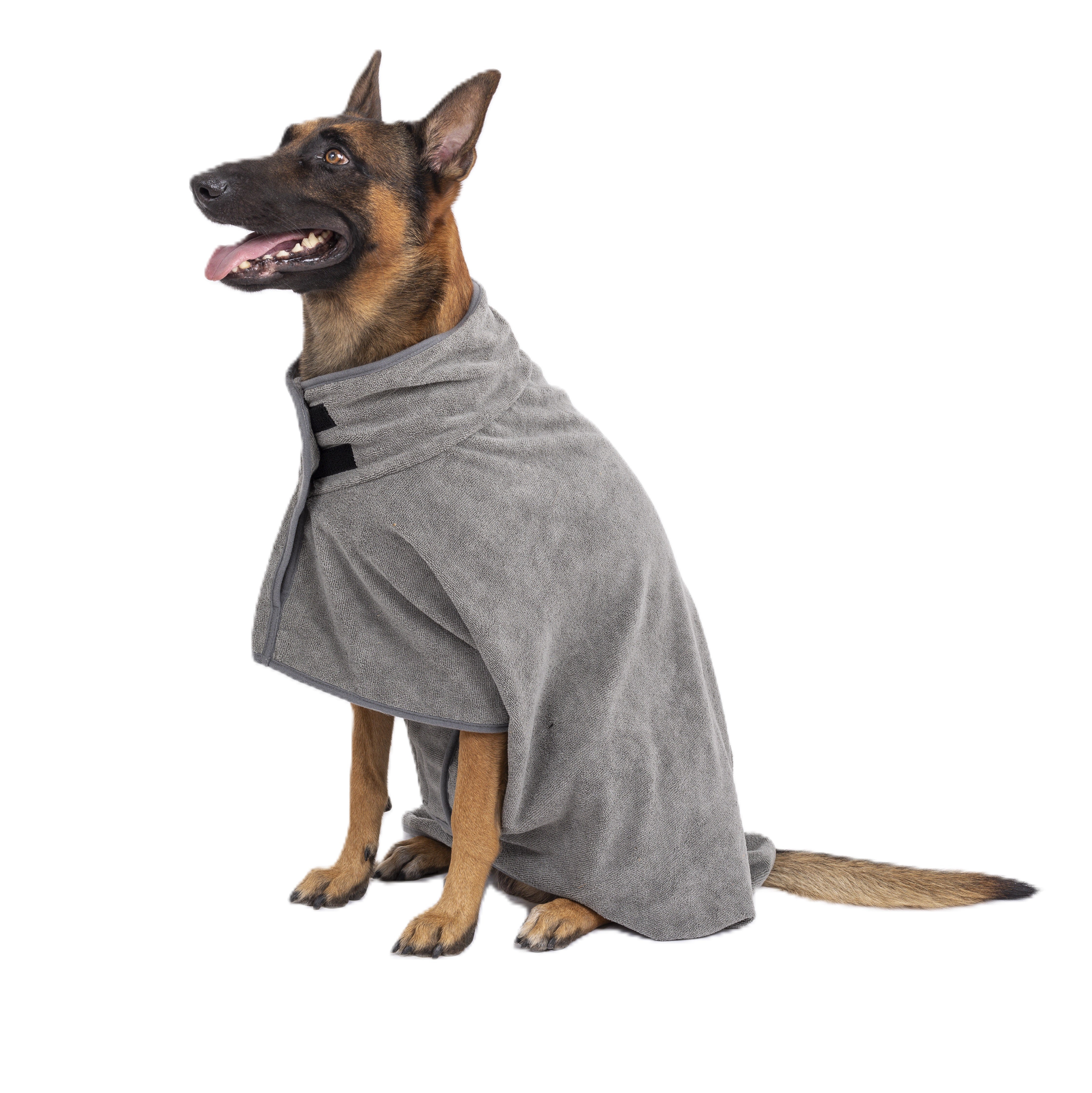 Towel dog bathrobe