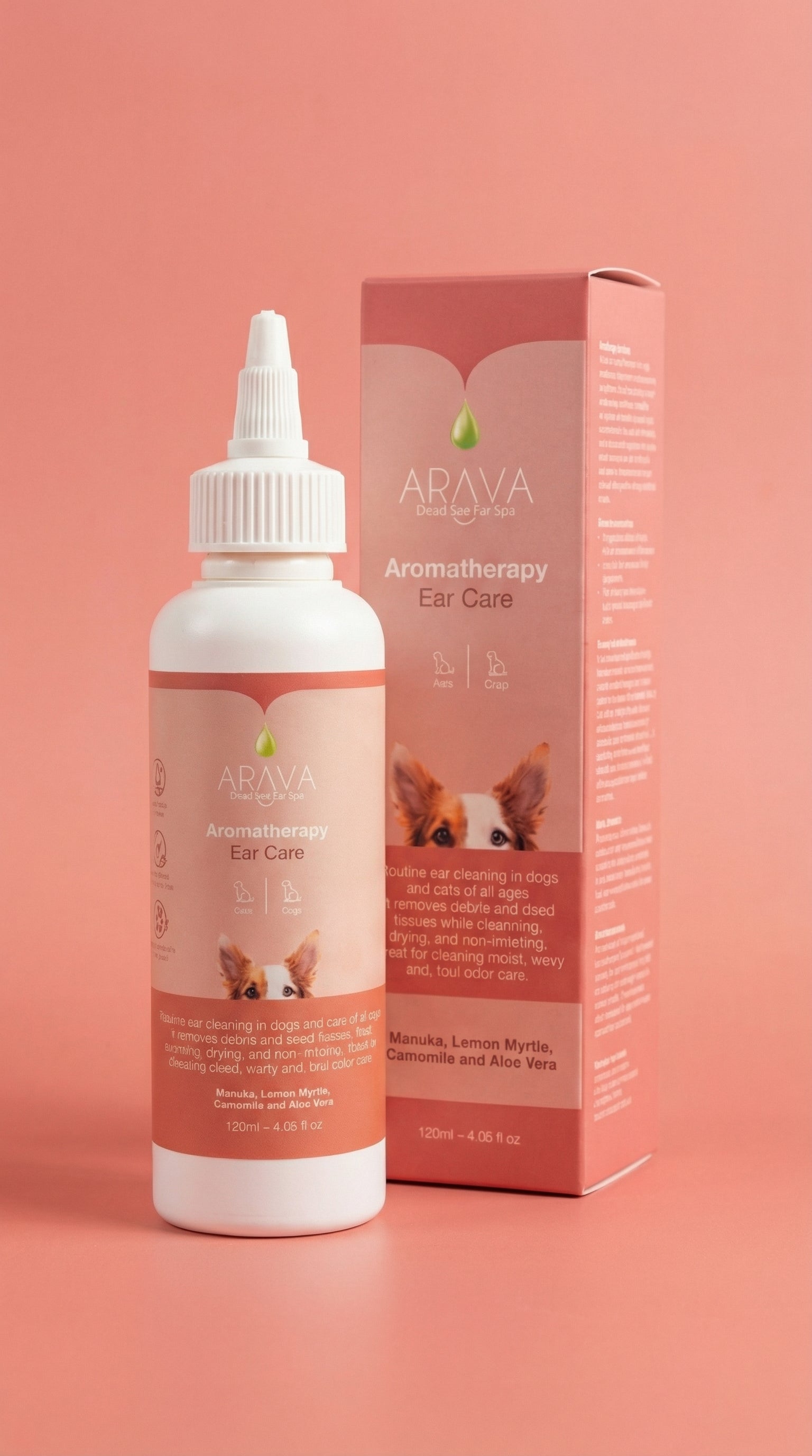 Ear drops for dogs and cats from Aravah