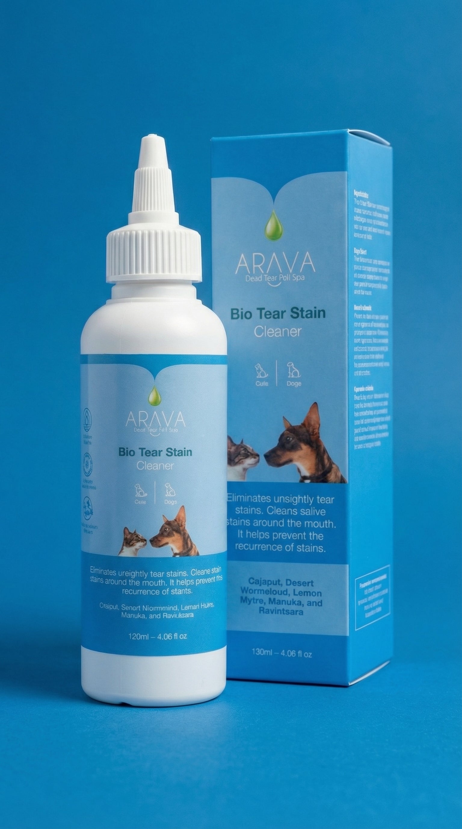 Eye drops for dogs and cats from Aravah