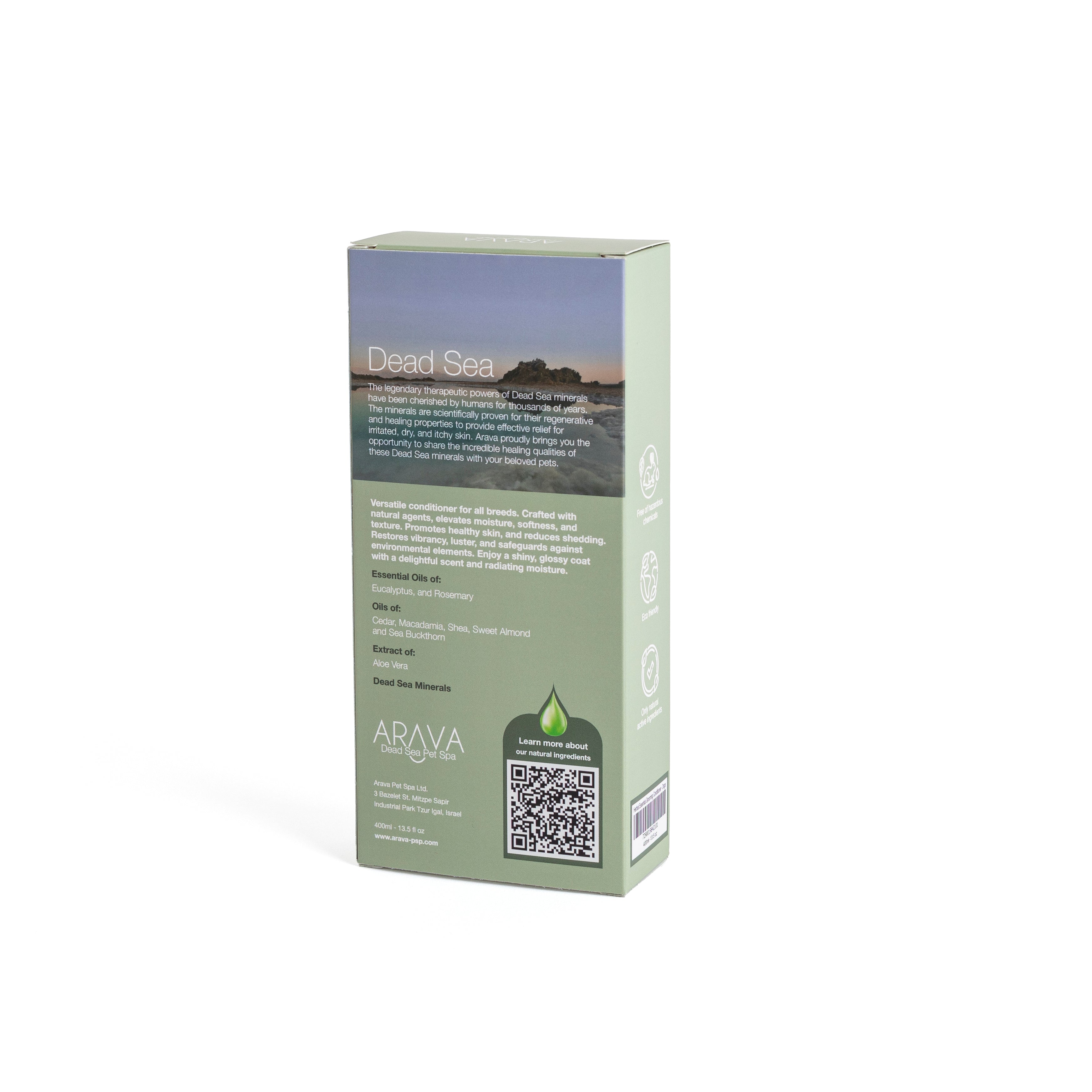 Dog conditioner for grooming and shedding reduction