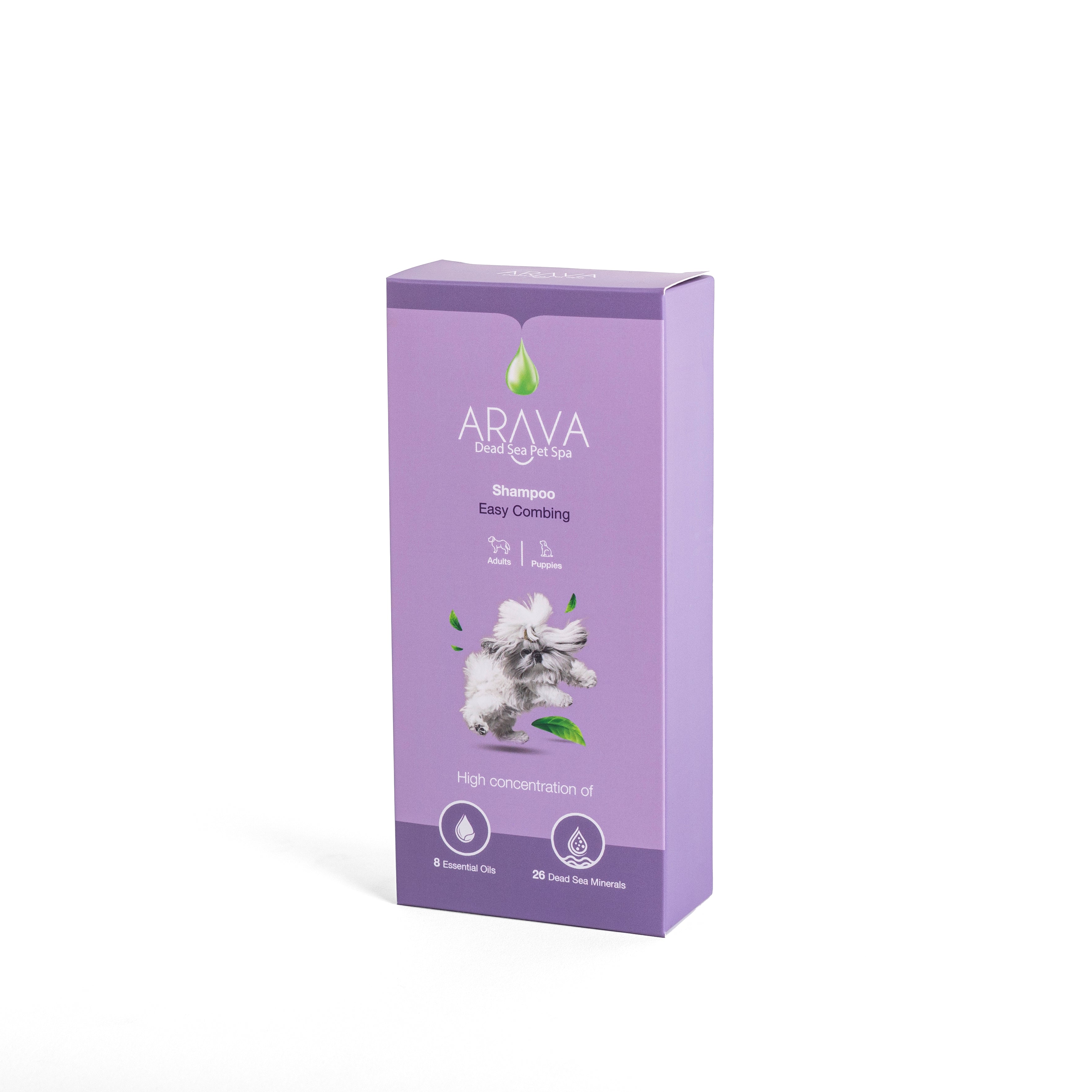 Shampoo for dogs with difficult-to-comb fur