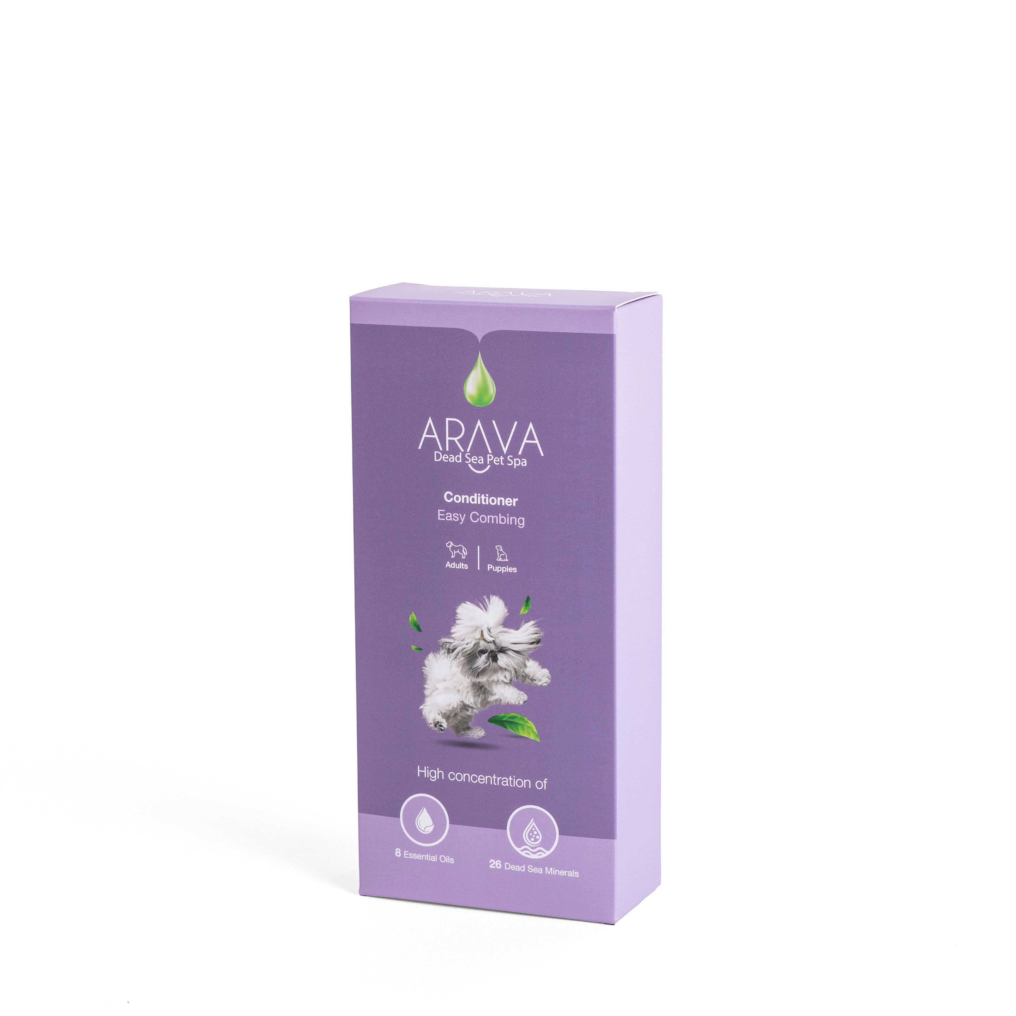 Conditioner for dogs with difficult-to-brush fur