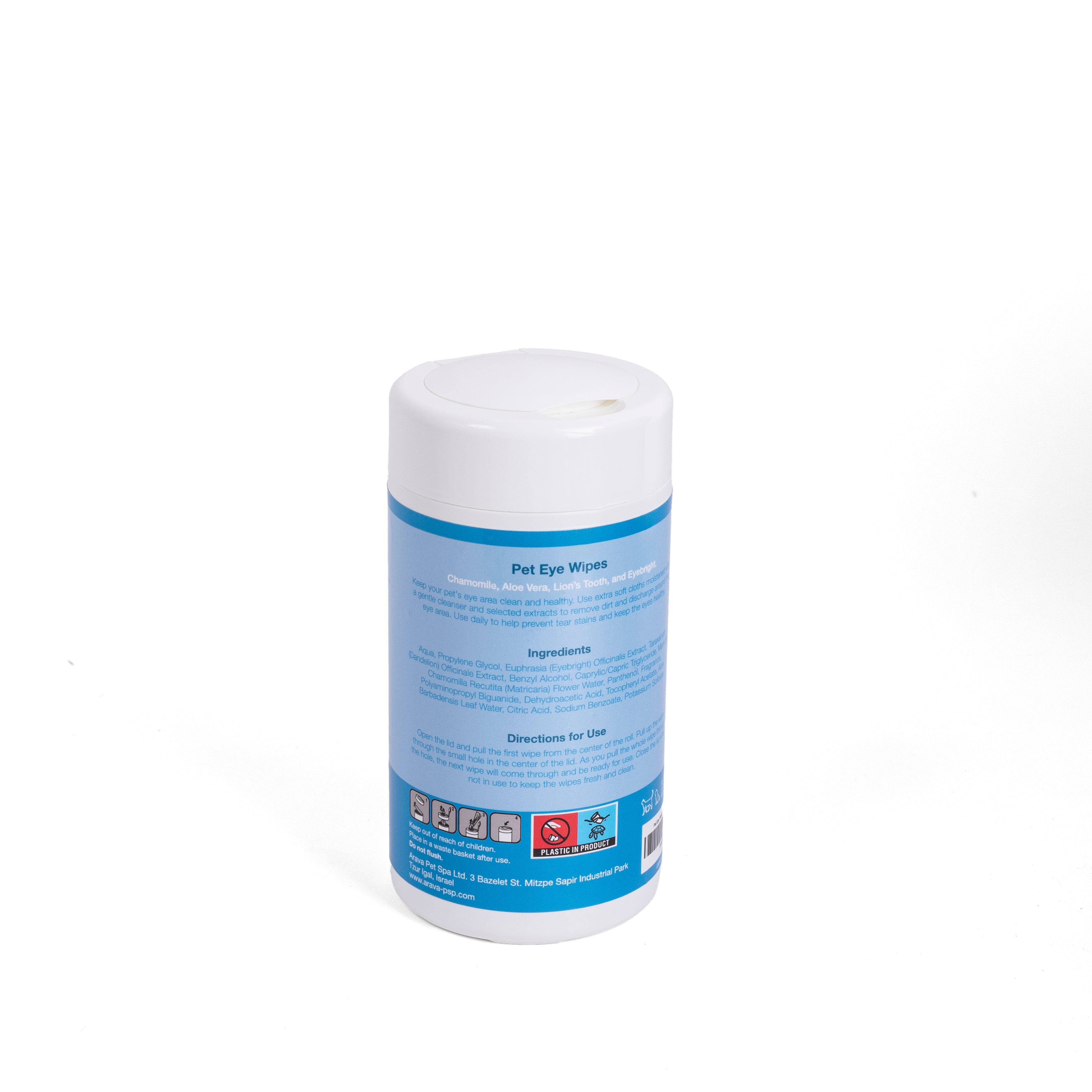 Arrava Eye Wipes for Dogs and Cats